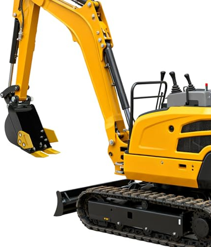 BöSchungslöFfel FüR Mini-Bagger GrabenlöFfel Breite Schaufel Steel Minibagger-Schaufel Bagger Minibagger BaggerlöFfel AnbaugeräTe Baggerschaufel Zum Laden Sand Reinigen GräBen Digger Eimer 20cm