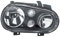 HELLA 1EL 007 700-161 Halogen/DE/FF Scheinwerfer - für u.a. VW Golf IV (1J1) - ECE - für Rechtsverkehr - rechts