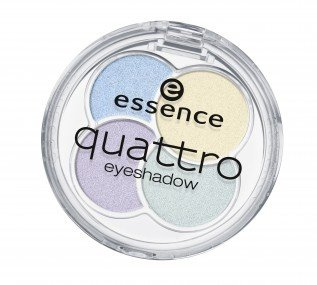 Essence Quattro Eyeshadow Nr. 10 Me and my ice cream Inhalt. 5g Lidschatten in vier Farben für endlos viele Looks.