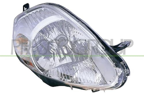 Prasco - FT3424803 - Fiat - Grande Punto - Mod. 09/05-09/09 - Scheinwerfer Rechts-H4-Mit Lwr-Mit Motor-Verchromt Mod. > 08