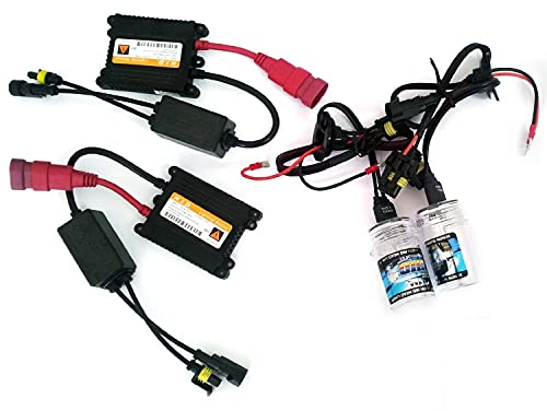 TEMPO DI SALDI Luci Xenon Slim Centraline Lampade Kit Hid H7 6000K Bianco 35W 55W Auto Ghiaccio -