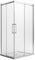 Box Doccia Rettangolare 70x90CM H200 Vetro Trasparente 8mm Destra mod. Prime Corner
