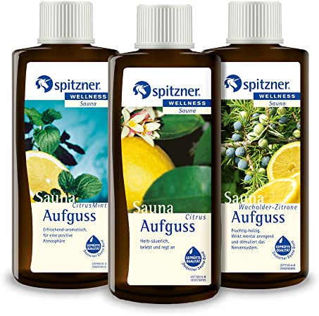 Spitzner Saunaaufguss Set Citrus (3 x 190ml)