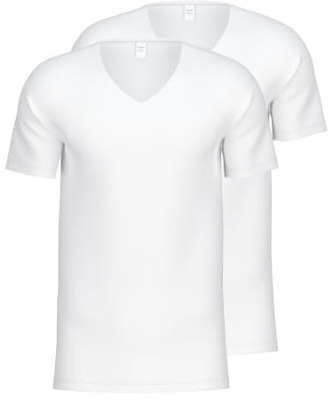 CALIDA Natural Benefit V-Shirt Herren | im Vorteilspack