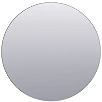 House Doctor, Spiegel, Walls, grau, Dm: 80 cm, MDF, Standard