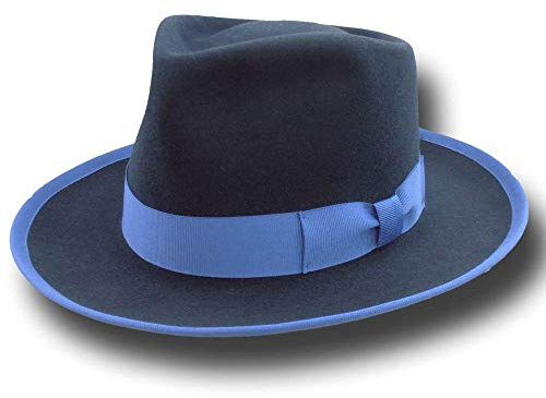 Fedora Johnny Top Quality replica hut Blau