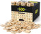 Magicfly 500 Holz-Buchstaben Scrabble Set, Holz-Buchstaben Fliesen mit Zahlenwerten zum Basteln DIY