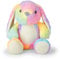 Mousehouse Gifts - Peluche lapin - couleur arc-en-ciel - 25 cm