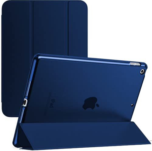 TechDealsUK Smart Case für iPad Mini 1 2 3 2012, 2013, 2014 A1432 A1454 A1455 A1491 A1490 A1489 A1600 A1599, magnetische Standabdeckung mit automatischem Wake Sleep, Blau