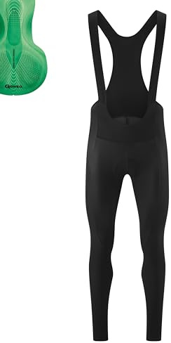 Gonso Sitivo Tight Bib M, Lange Herren Träger-Radhose, Sitivo Polster | Hohe Bewegungselastizität, Antirutsch-Silikon-Beingummi, Enganliegende Passform, Sitivo Comfort Sitzpolster