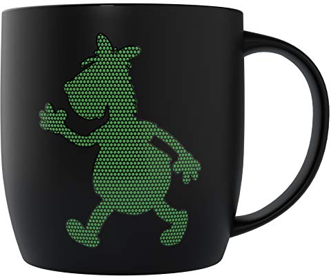 Äffle & Pferdle Kaffeebecher Ampelmännle 240 Milliliter Zylinder Kaffeetasse Zuhause