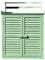 YYUN Geräumiger Holzpflanztisch, Praktischer Pflanztisch mit Metall Tischplatte, Schrank und 8 Haken, Natürliches Tannenholz, 87 X 45 X 120 cm (Color : Green)