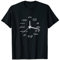 Innovatives Zeitreise-Design, lustige Uhr T-Shirt