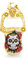 TRIGGI® der Einkaufswagenlöser - Einkaufswagenchip abziehbar Totenkopf-Serie ÖFFNER DIA DE MUERTOS