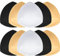 SKENGWEL 5 Paar BH Einlagen, Sport BH Cups Einlagen, Herausnehmbare Brustvergrößerung Einsätze, für Sport BH, Bikini Bademode (2 Paar beige 2 Paar schwarz 1 Paar weiß) (C/D)