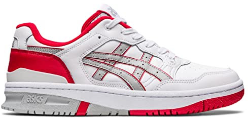 ASICS Men's EX89 Sportstyle Shoe, Weiß/klassisch rot, 42.5 EU