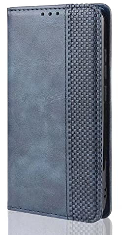SEAHAI Leder Folio Hülle für Nokia G42 Klapphülle, Flip Brieftasche Tasche mit Kartensteckplätzen, Premium PU Lederhülle Handyhülle Schutzhülle - Blau