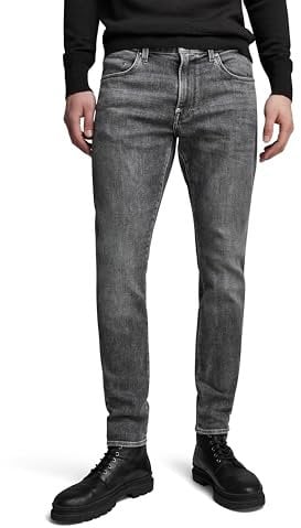 G-Star RAW Herren Revend FWD Skinny Jeans, Grau (Faded Odyssey Grey D20071-D535-G317), 30W / 34L