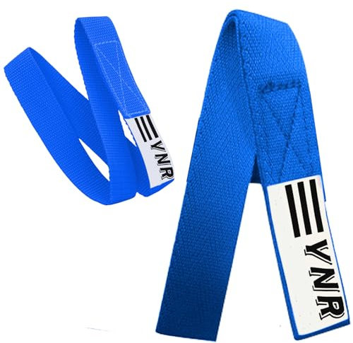 YNR Sangles de barre de gymnastique de qualité supérieure, poignée de main, protection de la paume, protections (29 cm, bleu)