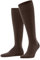 FALKE Herren Kniestrümpfe Airport M Kh Wolle Baumwolle lang einfarbig 1 Paar, Braun Cinnamon 5186, 45-46