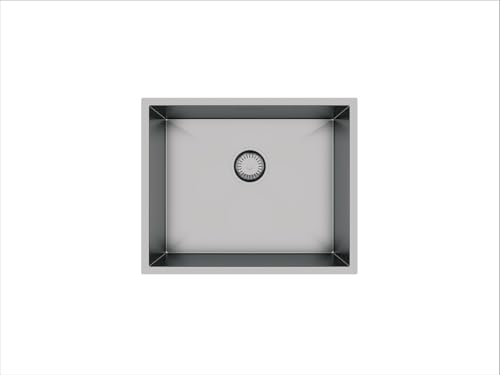 CALHA ÚMIDA - Fregadero de cocina Acero Inoxidable 50 cm x 40 cm