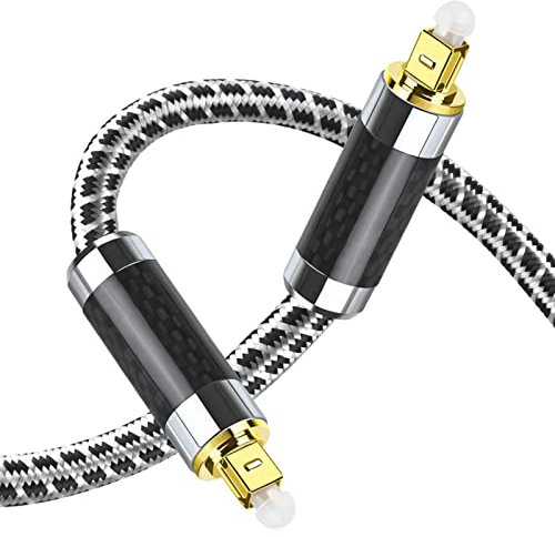 Bottone Digital Optical Cable SPDIF Fibre Cable Suitable For-HiFi 7.1 Amplifiers Bluray Player Television Projector