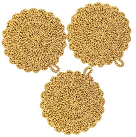 ABOOFAN 3stücke Geschirrreinigungstücher Aus Polyester Und Goldfäden Mit Guter Saugfähigkeit Einfach Zu Verwenden Und Aufzubewahren Für Küche Und Badezimmer Geeignet