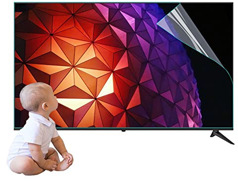Protector de pantalla de TV， Matte Anti Glare Film for 43-75Inch,Anti Blue Light Filter Film Make The Light Soft for LCD,LED,OLED & QLED 4K HDTV(75in1645x930mm)