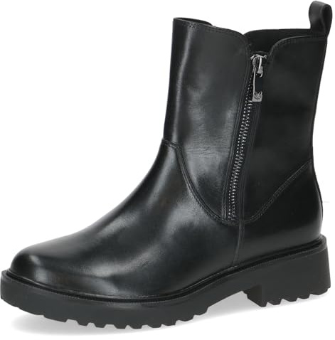 CAPRICE Damen Stiefeletten aus Leder mit Thermosohle