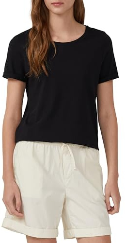 s.Oliver T-Shirt mit Ärmelumschlag