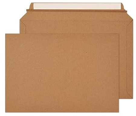 Blake VITA - Corrugated Cardboard Envelopes 233 x 333 mm - Pack of 30 - Thickness 300 GSM - Peel and Seal Cardboard Mailers - Book Wrap Mailer 9.17 x 13.11 Inches - FSC Certified Packaging (PCWA2)