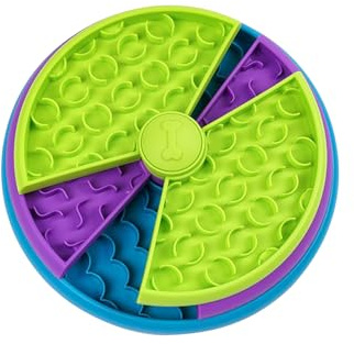 Gamelle retardée pour chien, jeu de puzzle interactif, distributeur de friandises pour chat, entraînement à l'ennui, utilisation quotidienne en intérieur, extérieur, salon, maison, voyage