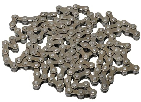 ICONSPORTSS 410 Chain 140 Links Heavy-Duty Steel Chain for DIY Electric Bike, Bicycle,Tricycle, Scooter, Go Kart, Moped – Single Speed Freewheel Gear System, Anti-Rust Replacement Chain