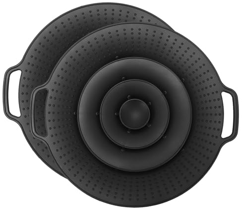 Silikon Überkochschutz 30 cm Spritzschutz Pfannen Splash Guard