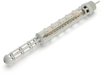 DE BUYER -4884.00N -thermometre confiseur +80°+200°- polypro, Red