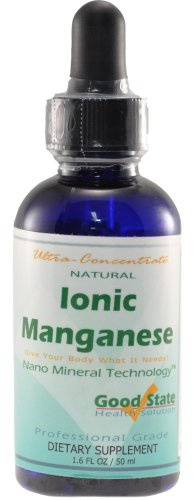 Good State | Liquid Ionic Manganese | Dietary Supplement | Great Bone Health | 100 Servings