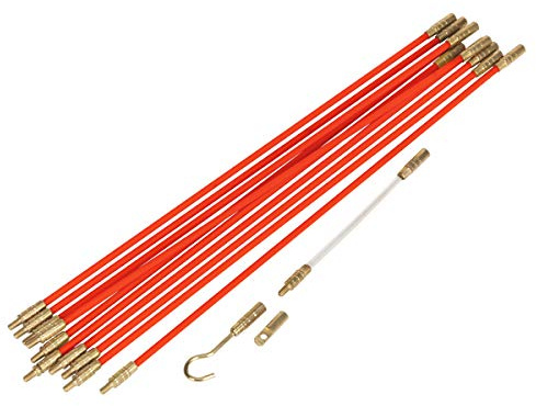 Sealey Vs8181 Mole Pole Pro Cable Management Tool 12Pc 3.2Mtr