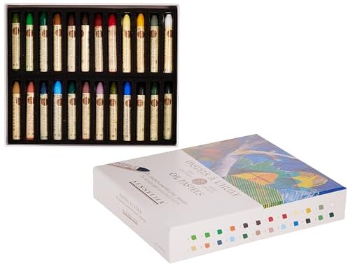 Sennelier Lot de 24 pastels à l'huile, paysage