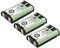 Kastar HHR-P104 Battery (3-Pack), Type 29, NI-MH Rechargeable Cordless Telephone Battery 3.6V 1000mAh, Replacement for Panasonic HHR-P104 HHR-P104A,Hi Capacity B779,Interstate Battery TEL0006