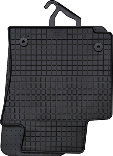 PETEX Gummimatten passend für Leon ab 08/2005-10/2012 Fußmatten schwarz 4-teilig