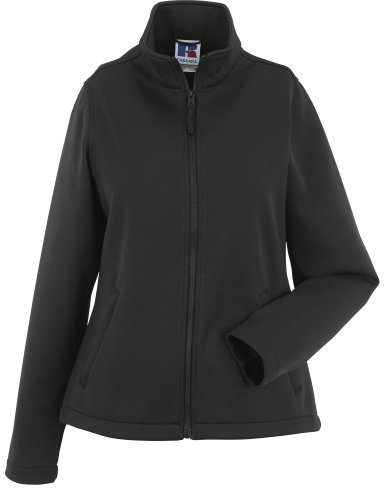 Russell Ladies/Womens Smart Softshell Jacket (XL) (Black)