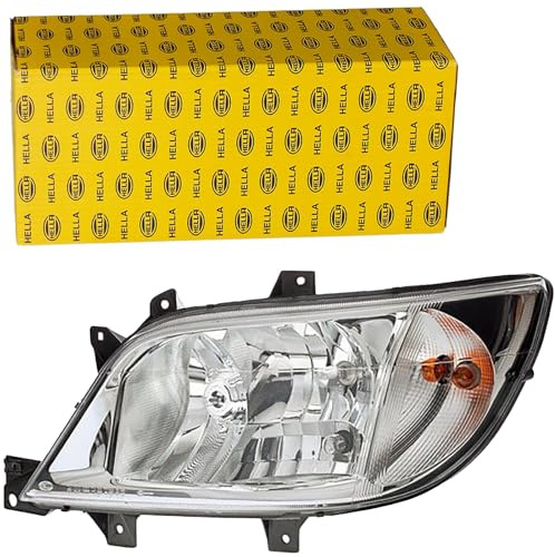 HELLA 1LH 246 047-081 Halogen-Headlight - ECE - for left-hand traffic - Right Front
