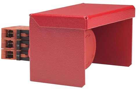 Generac 6510 Protector Series Emergency Stop Kit for Diesel Generators - Immediate Emergency Shutdown - Made in the USA Red