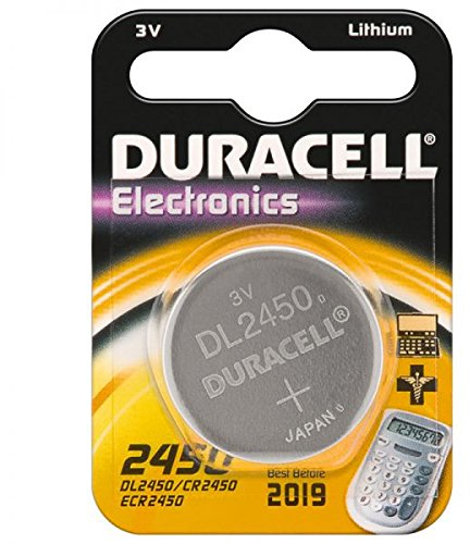 Duracell Electronics série 3 V Lithium CR1616/CR1620/CR CR2016/CR2025/CR2032/CR2430/CR2450 (CR2450)