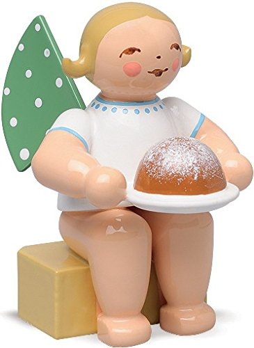 Unbekannt Engel, klein, mit Kuchen [W] [NPR]