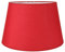 Sema 97217 Lampenschirm, rund, schmal, GM, Rot, Acryl