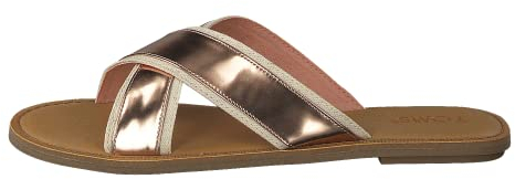 TOMS Womens Viv - Rose Gold Specchio 8 UK