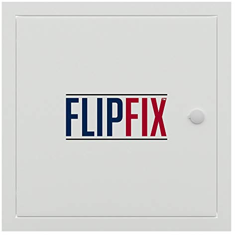FlipFix Metal Faced Access Panel with Picture Frame Surround - 2 Hour Fire Rated - (150x150mm)