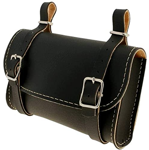 cyclingcolors Tasche SCHWARZ SATTELTASCHE FAHRRADTASCHE Vintage Fahrrad RENNRAD Oldtimer