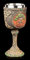 Figuren Shop Gmbh Fantaisie Wicca Calice - Tree of Life Trinkkelch, Peint à la Main